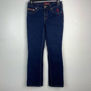 Baby Phat Dark Wash Stretch Jeans Size 3 y2k